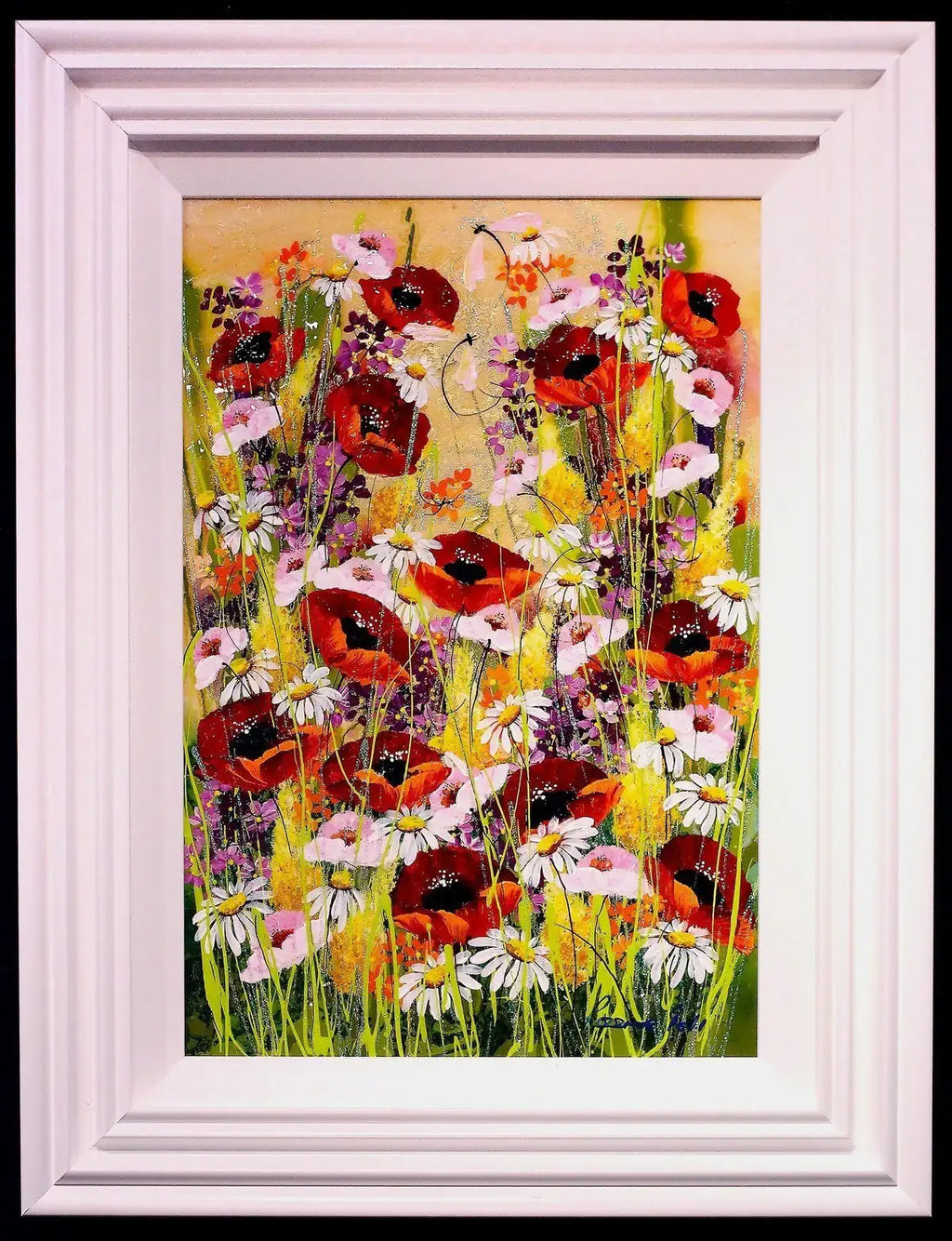 Pale Pinks & Purples - SOLD by artist Rozanne Bell - Wyecliffe Galleries