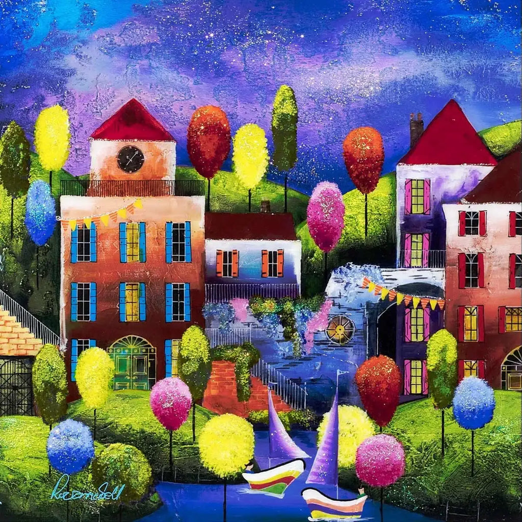 Palladian - SOLD by artist Rozanne Bell - Wyecliffe Galleries