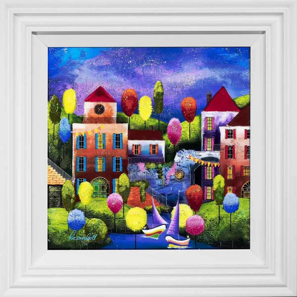 Palladian - SOLD by artist Rozanne Bell - Wyecliffe Galleries