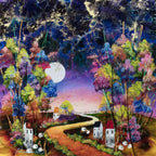 Pastures New - Original - SOLD by artist Rozanne Bell - Wyecliffe Galleries