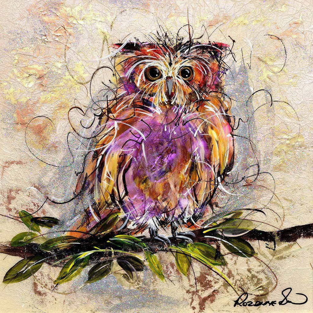 Patiently Waiting - Original - SOLD by artist Rozanne Bell - Wyecliffe Galleries