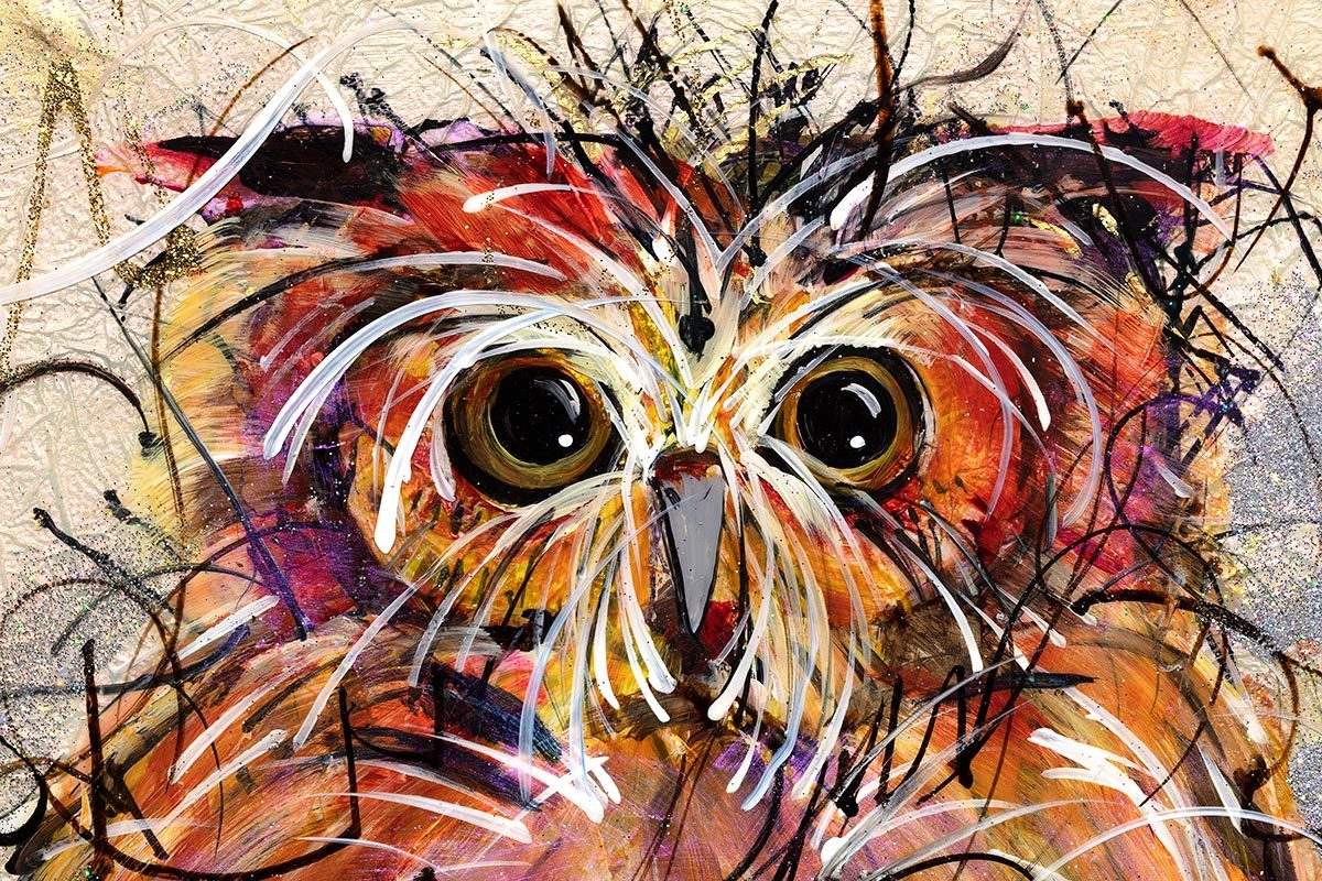 Patiently Waiting - Original - SOLD by artist Rozanne Bell - Wyecliffe Galleries