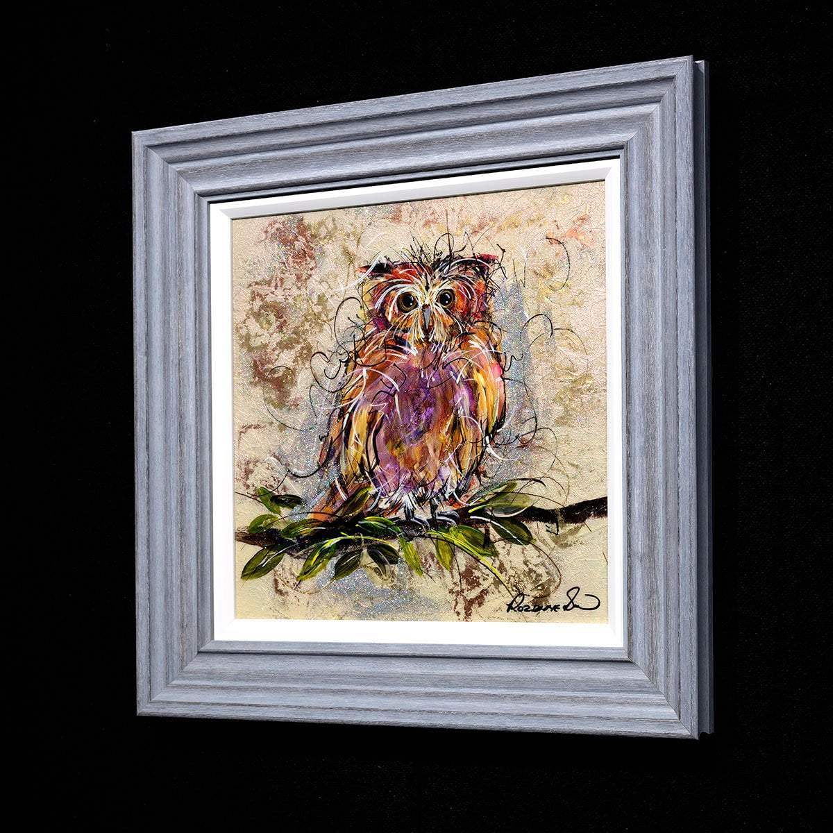 Patiently Waiting - Original - SOLD by artist Rozanne Bell - Wyecliffe Galleries