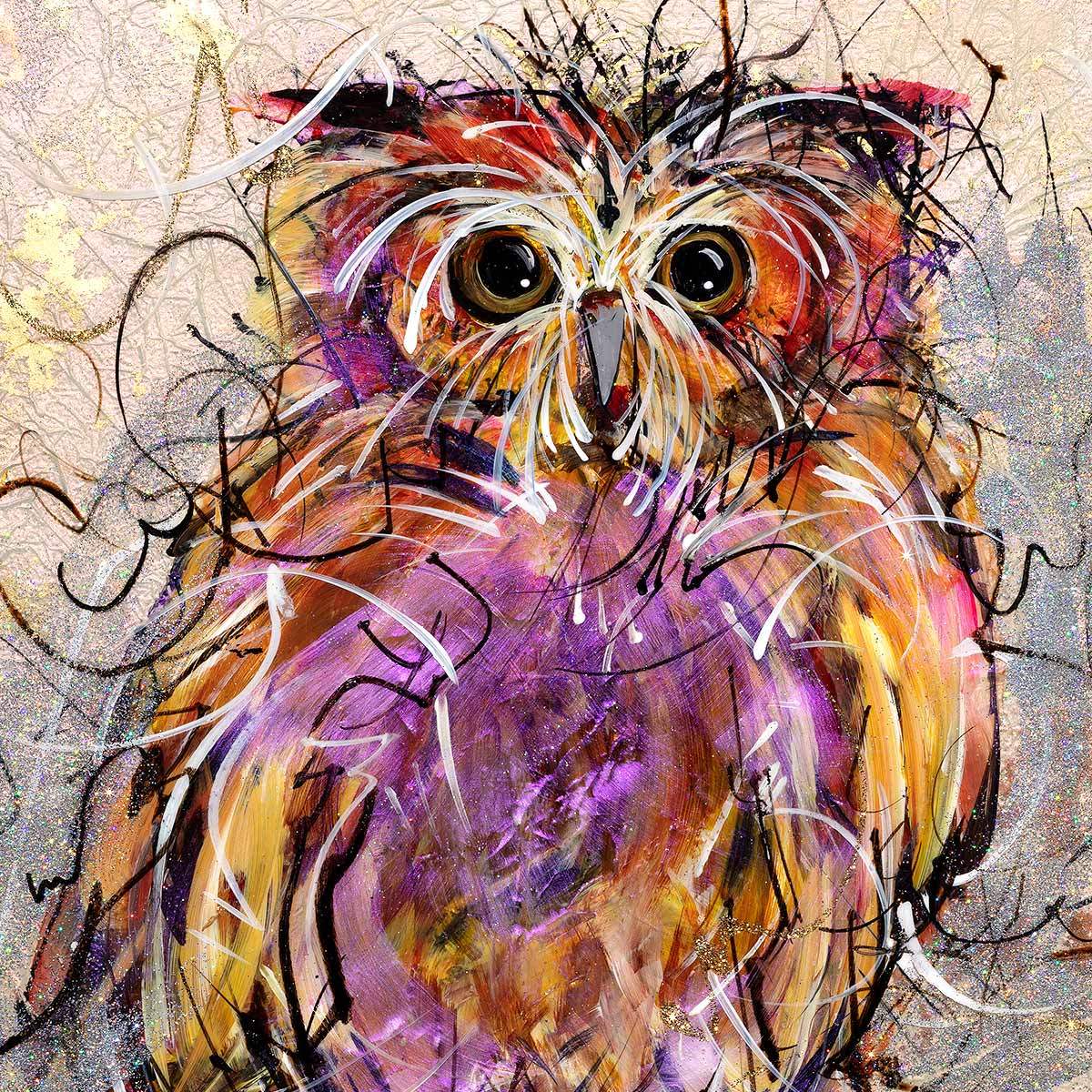 Patiently Waiting - Original - SOLD by artist Rozanne Bell - Wyecliffe Galleries