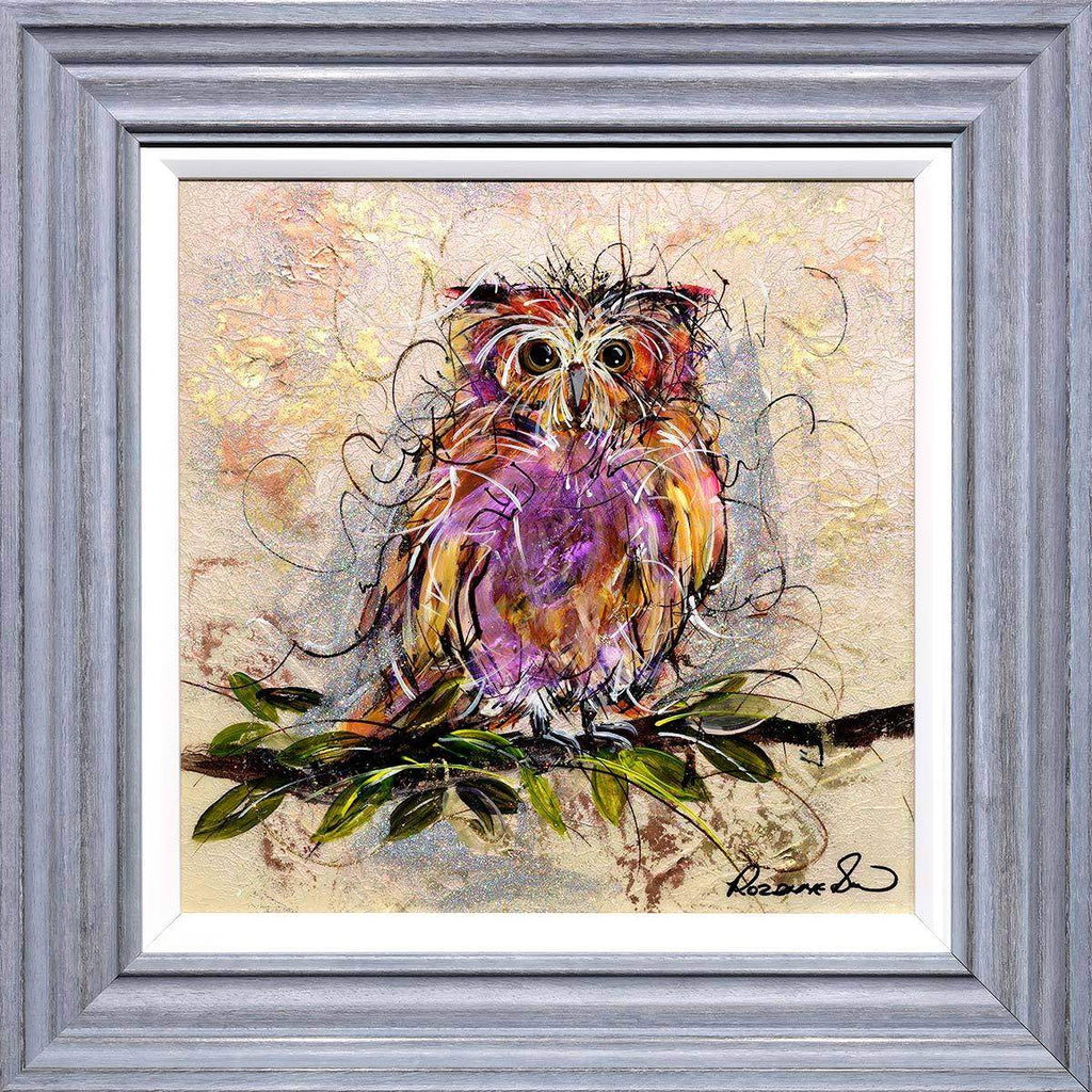 Patiently Waiting - Original - SOLD by artist Rozanne Bell - Wyecliffe Galleries