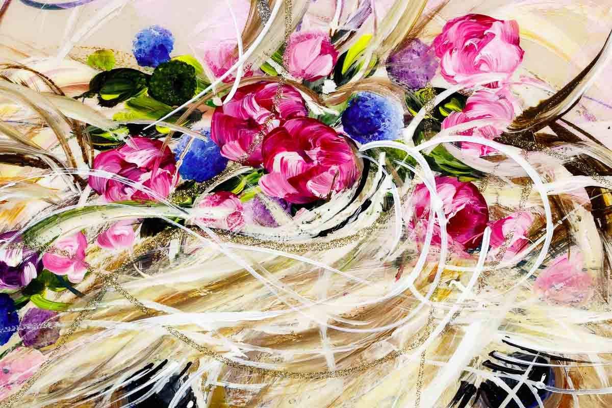 Patrice - Original - SOLD by artist Rozanne Bell - Wyecliffe Galleries