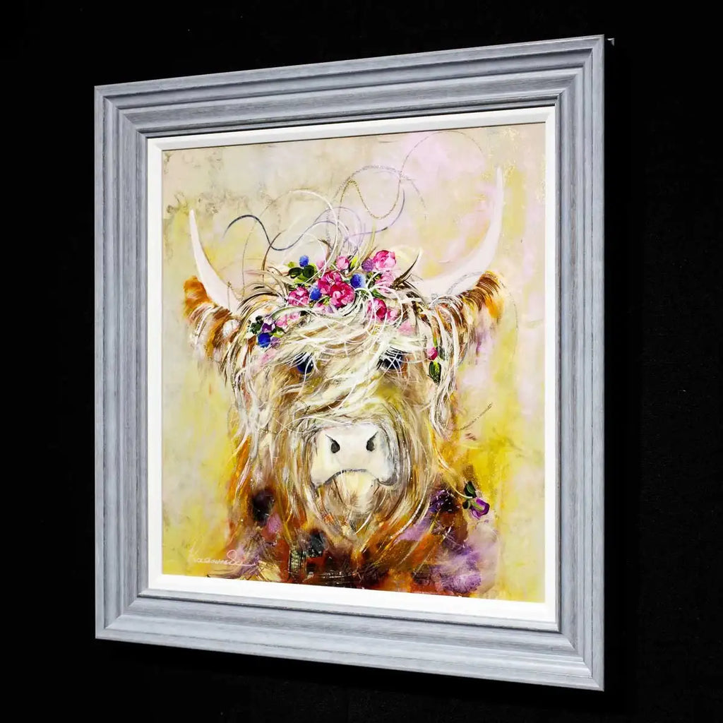 Patrice - Original - SOLD by artist Rozanne Bell - Wyecliffe Galleries