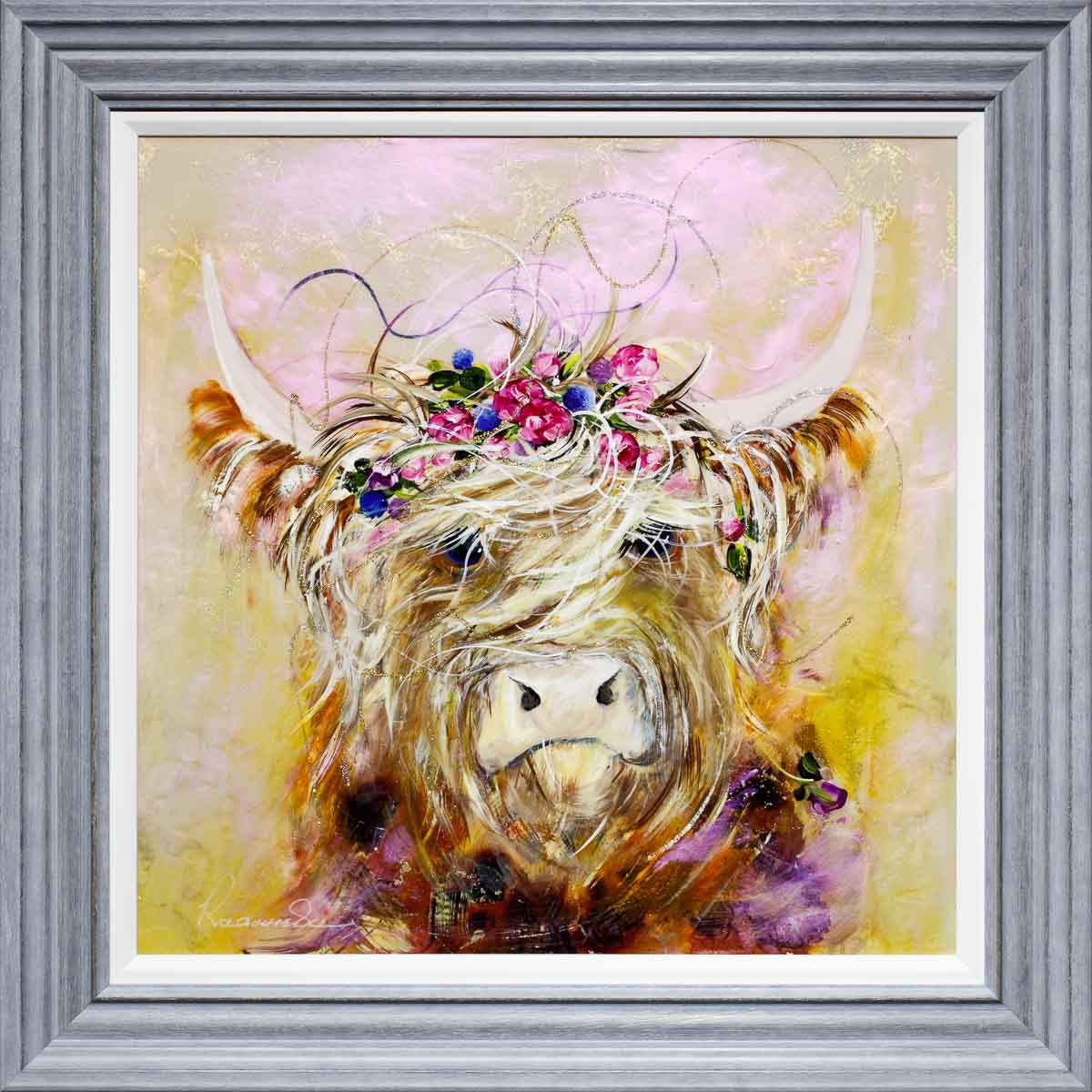 Patrice - Original - SOLD by artist Rozanne Bell - Wyecliffe Galleries