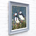 Patrick & Paige - Original - SOLD by artist Rozanne Bell - Wyecliffe Galleries