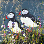 Patrick & Paige - Original - SOLD by artist Rozanne Bell - Wyecliffe Galleries