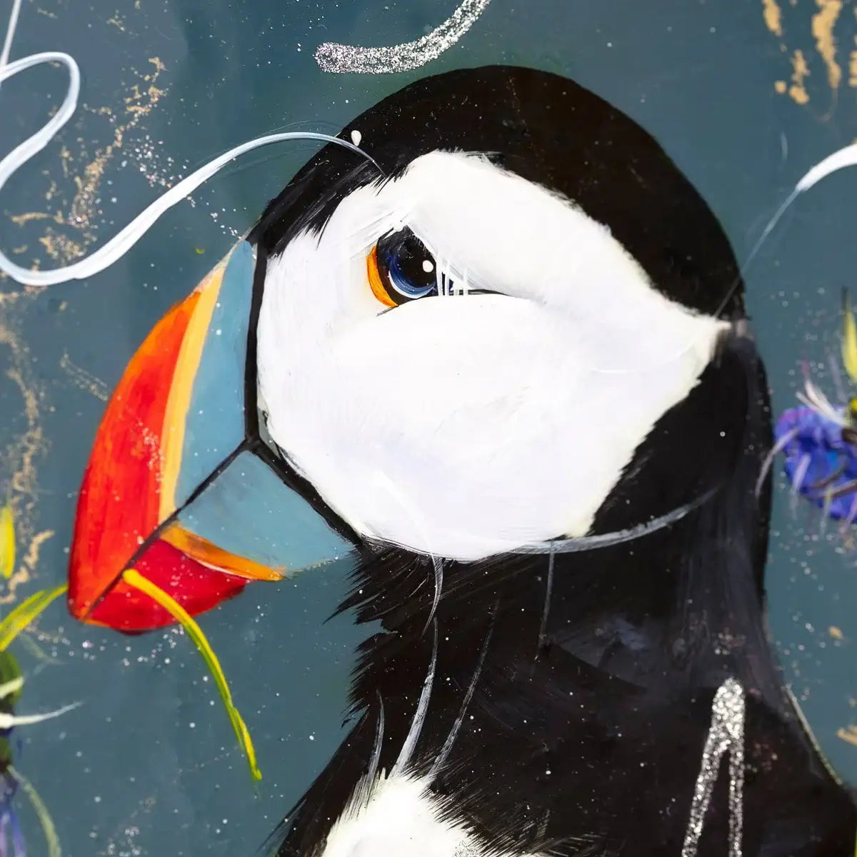 Patrick & Paige - Original - SOLD by artist Rozanne Bell - Wyecliffe Galleries