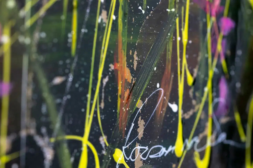 Patrick & Paige - Original - SOLD by artist Rozanne Bell - Wyecliffe Galleries