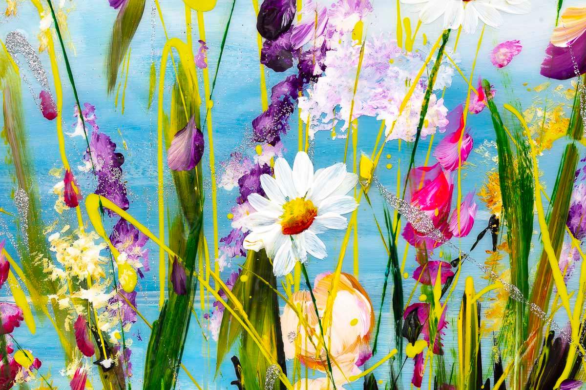 Peace by the Sea - Original - SOLD by artist Rozanne Bell - Wyecliffe Galleries