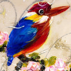 Peaches - Original - SOLD by artist Rozanne Bell - Wyecliffe Galleries