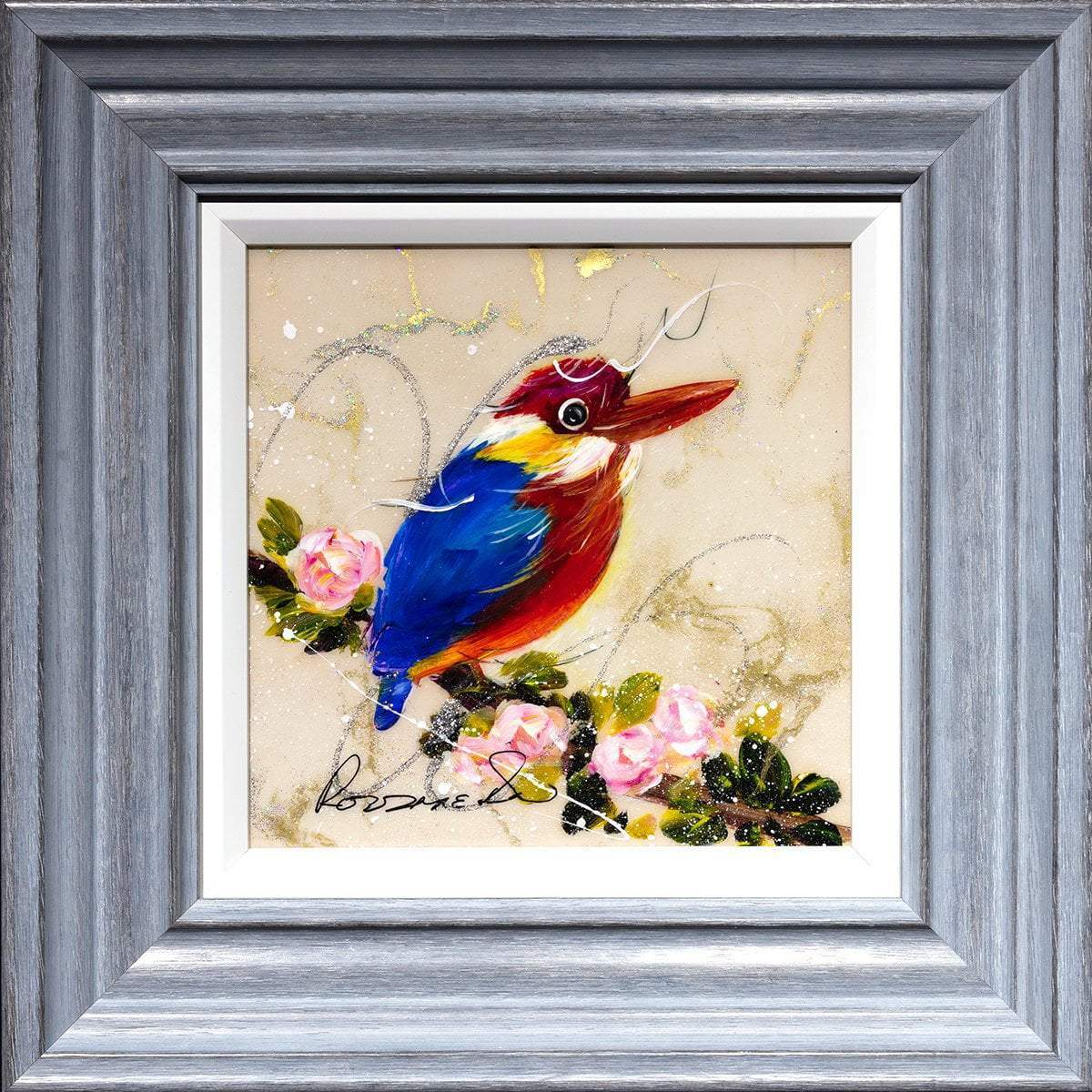 Peaches - Original - SOLD by artist Rozanne Bell - Wyecliffe Galleries