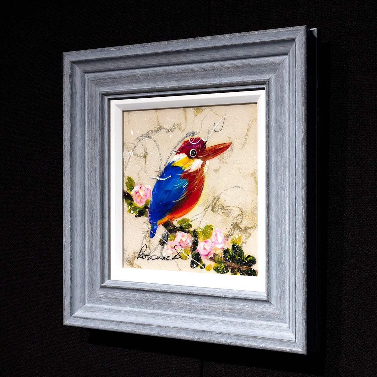 Peaches - Original - SOLD by artist Rozanne Bell - Wyecliffe Galleries