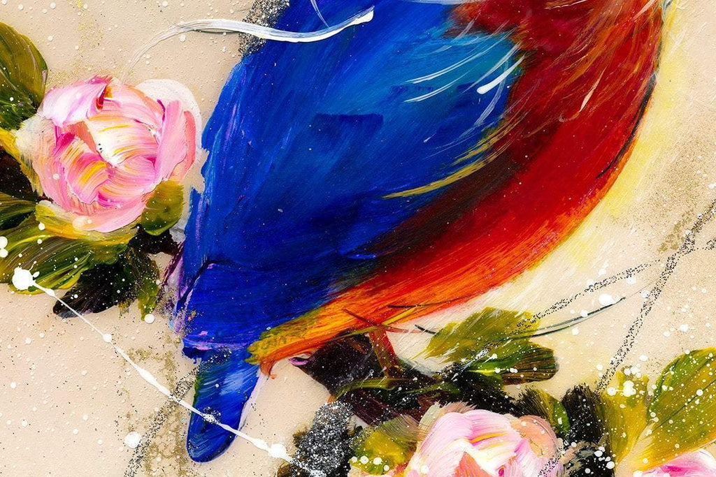 Peaches - Original - SOLD by artist Rozanne Bell - Wyecliffe Galleries