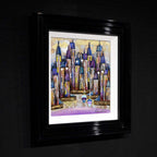 Pearlescent Night II - Original - SOLD by artist Rozanne Bell - Wyecliffe Galleries