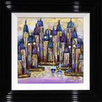 Pearlescent Night II - Original - SOLD by artist Rozanne Bell - Wyecliffe Galleries