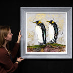 Penelope & Peter - Original - SOLD by artist Rozanne Bell - Wyecliffe Galleries