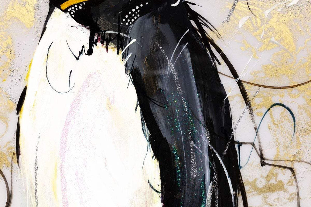 Penelope & Peter - Original - SOLD by artist Rozanne Bell - Wyecliffe Galleries