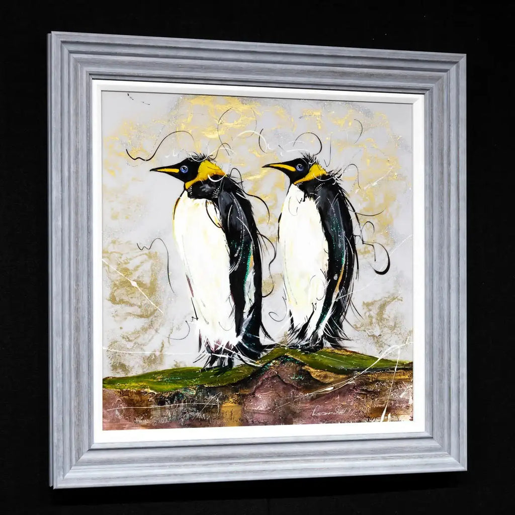 Penelope & Peter - Original - SOLD by artist Rozanne Bell - Wyecliffe Galleries