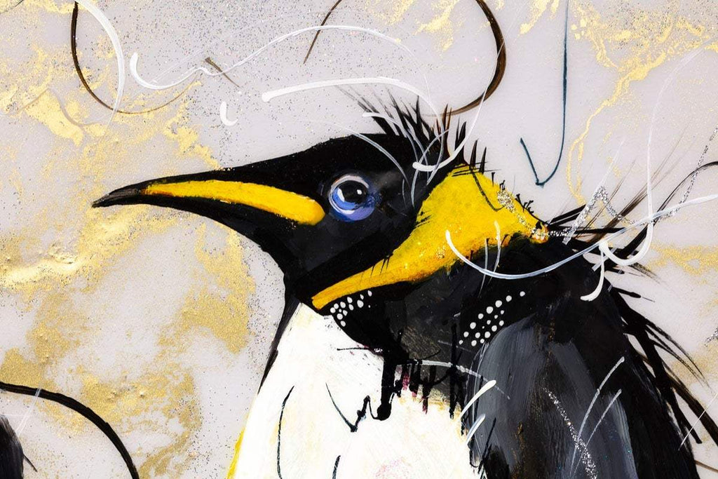 Penelope & Peter - Original - SOLD by artist Rozanne Bell - Wyecliffe Galleries