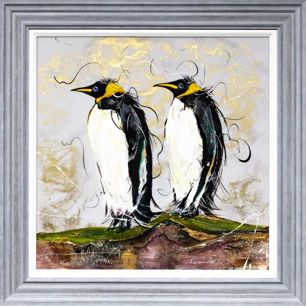 Penelope & Peter - Original - SOLD by artist Rozanne Bell - Wyecliffe Galleries