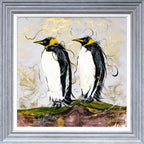 Penelope & Peter - Original - SOLD by artist Rozanne Bell - Wyecliffe Galleries