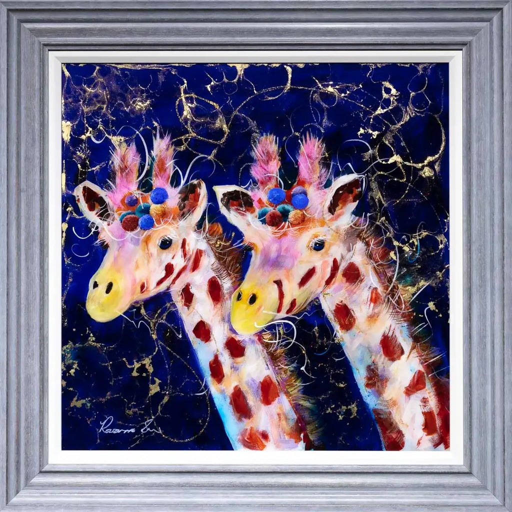 Penny and Polly - Original - SOLD by artist Rozanne Bell - Wyecliffe Galleries