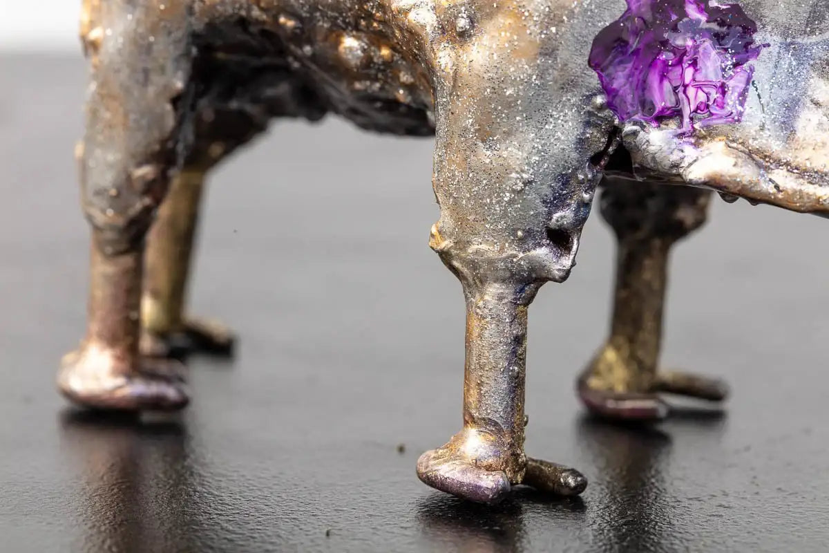 Penny - Original Sculpture - SOLD by artist Rozanne Bell - Wyecliffe Galleries