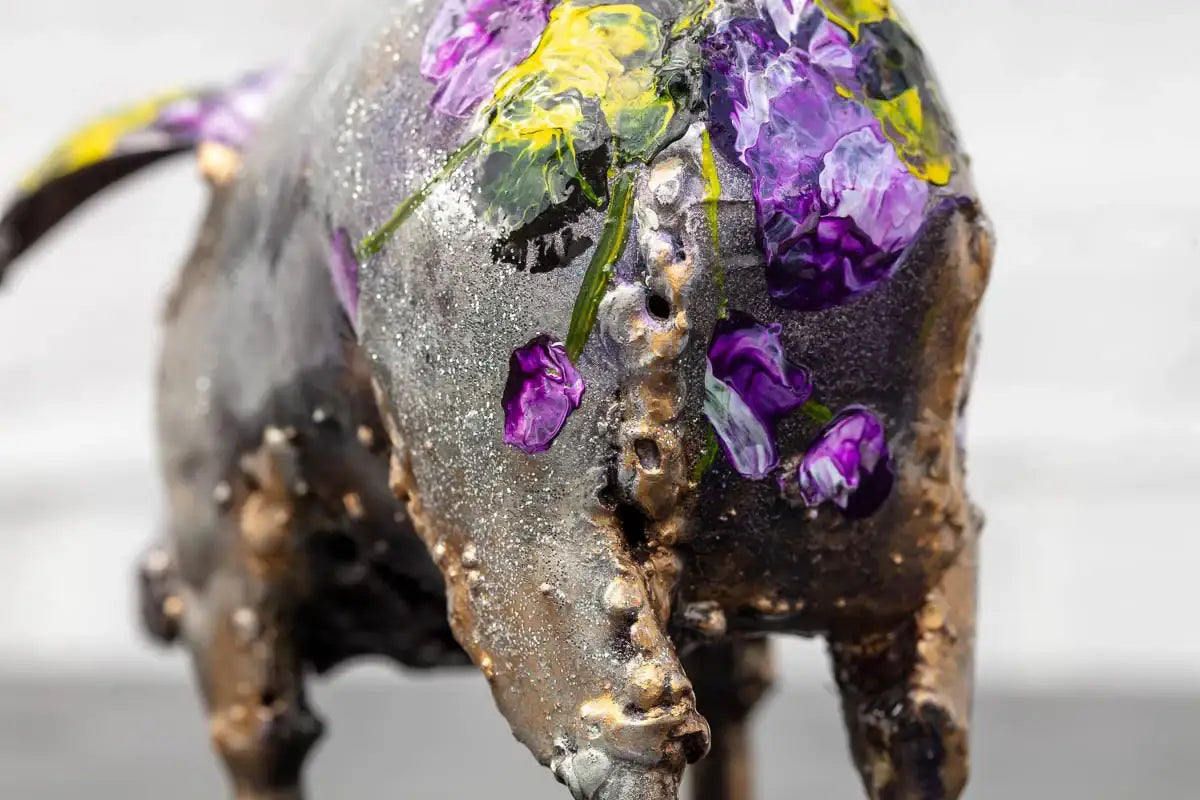 Penny - Original Sculpture - SOLD by artist Rozanne Bell - Wyecliffe Galleries