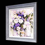 Peony Posy - Original - SOLD by artist Rozanne Bell - Wyecliffe Galleries