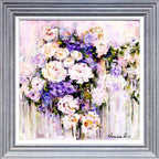 Peony Posy - Original - SOLD by artist Rozanne Bell - Wyecliffe Galleries