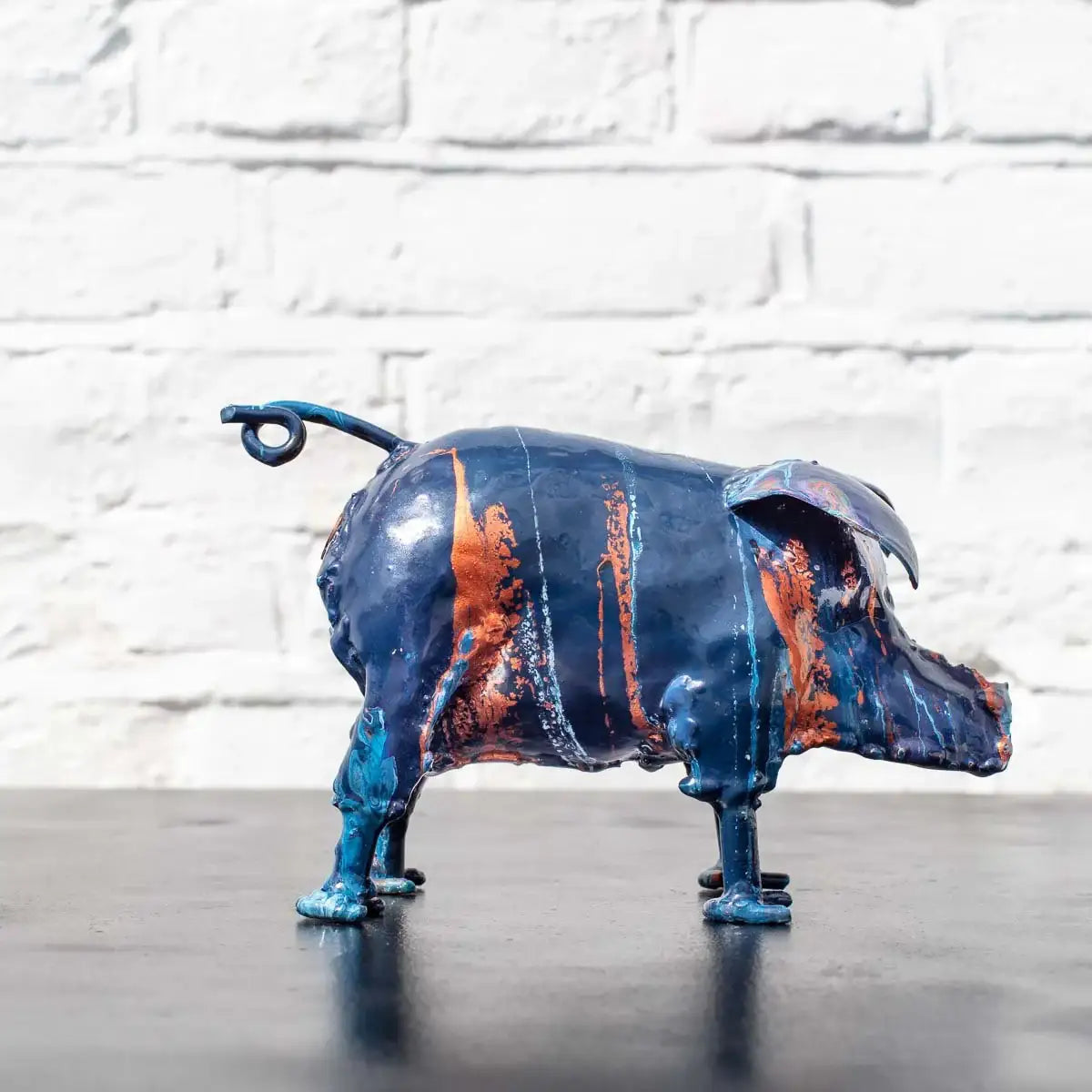 Percy - Original Sculpture - SOLD by artist Rozanne Bell - Wyecliffe Galleries