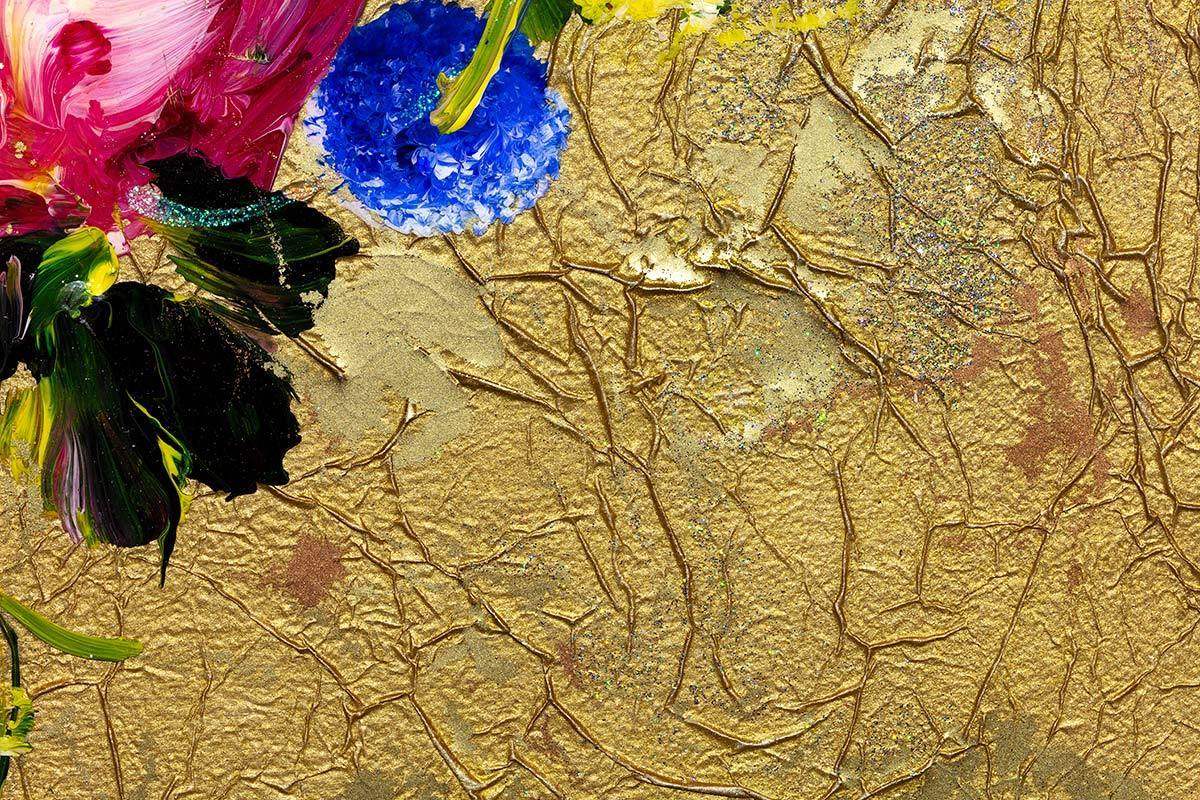 Perfect Posy - Original - SOLD by artist Rozanne Bell - Wyecliffe Galleries