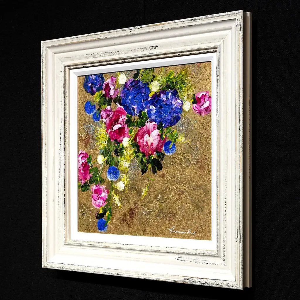Perfect Posy - Original - SOLD by artist Rozanne Bell - Wyecliffe Galleries