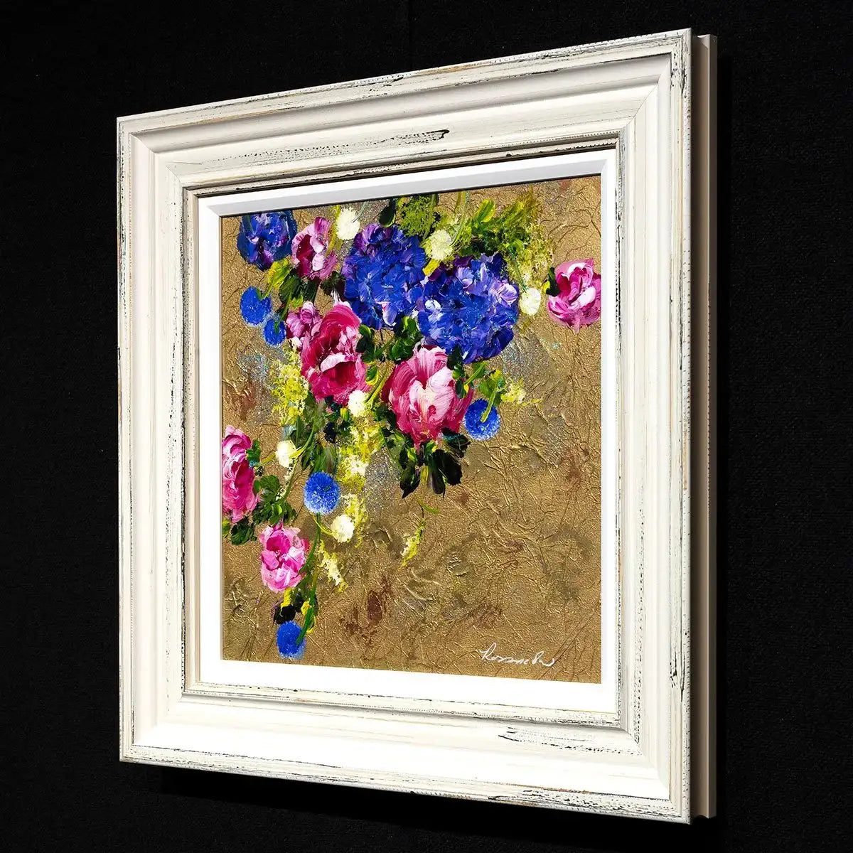 Perfect Posy - Original - SOLD by artist Rozanne Bell - Wyecliffe Galleries