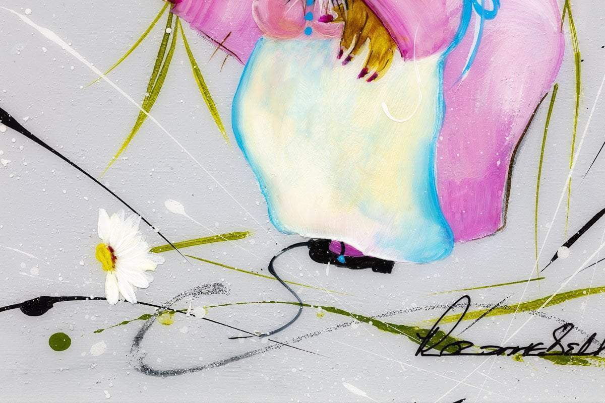 Peter Rabbit & Friends - SOLD by artist Rozanne Bell - Wyecliffe Galleries