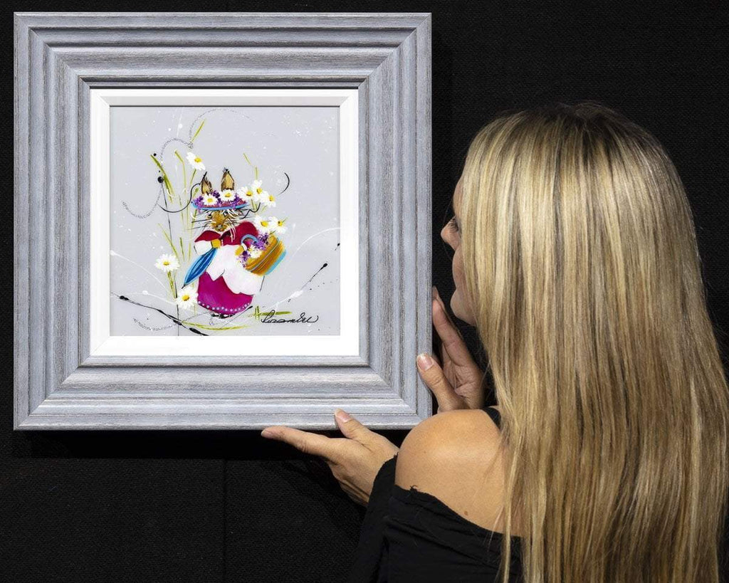 Peter Rabbit & Friends - SOLD by artist Rozanne Bell - Wyecliffe Galleries