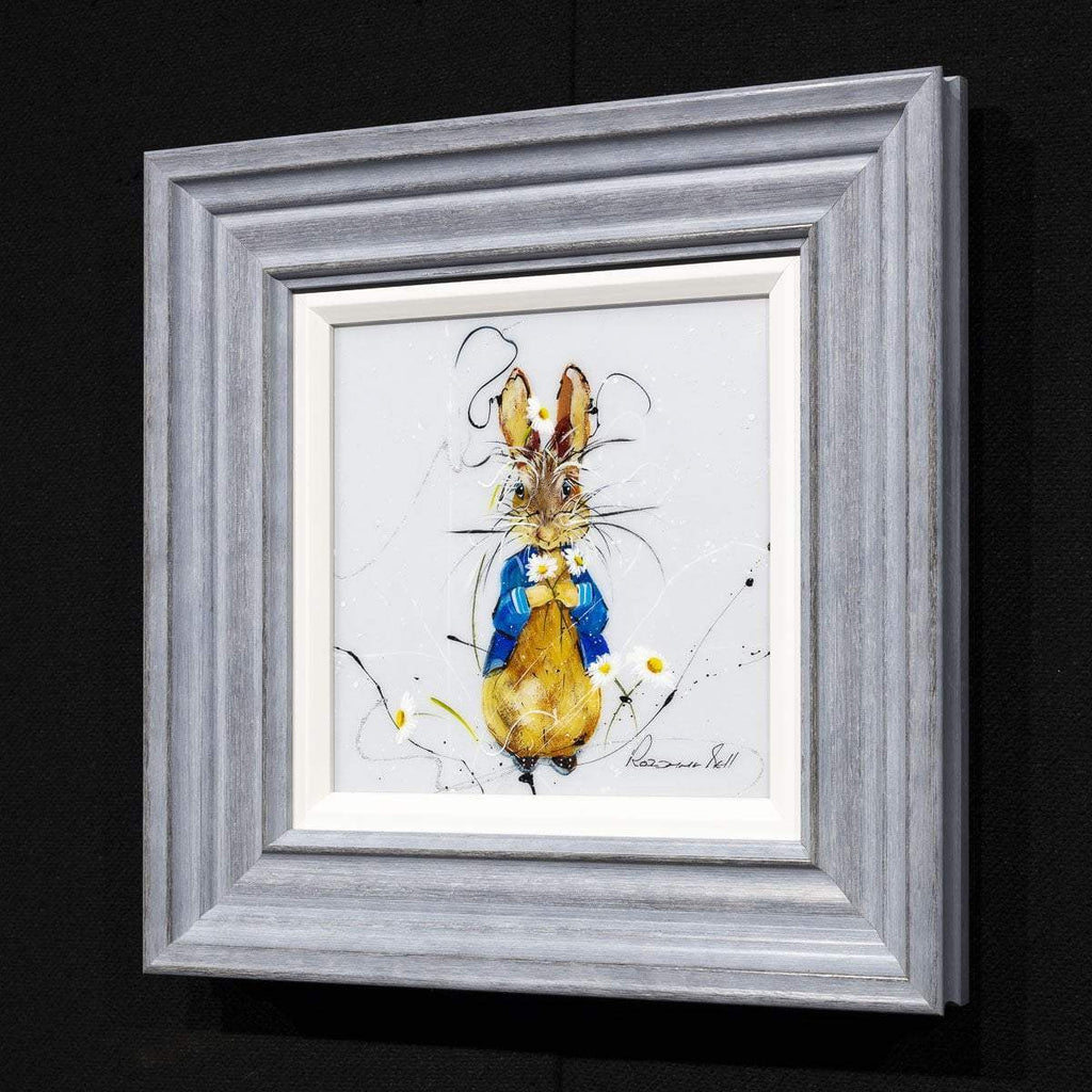 Peter Rabbit & Friends - SOLD by artist Rozanne Bell - Wyecliffe Galleries