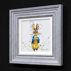 Peter Rabbit & Friends - SOLD by artist Rozanne Bell - Wyecliffe Galleries
