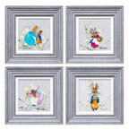 Peter Rabbit & Friends - SOLD by artist Rozanne Bell - Wyecliffe Galleries