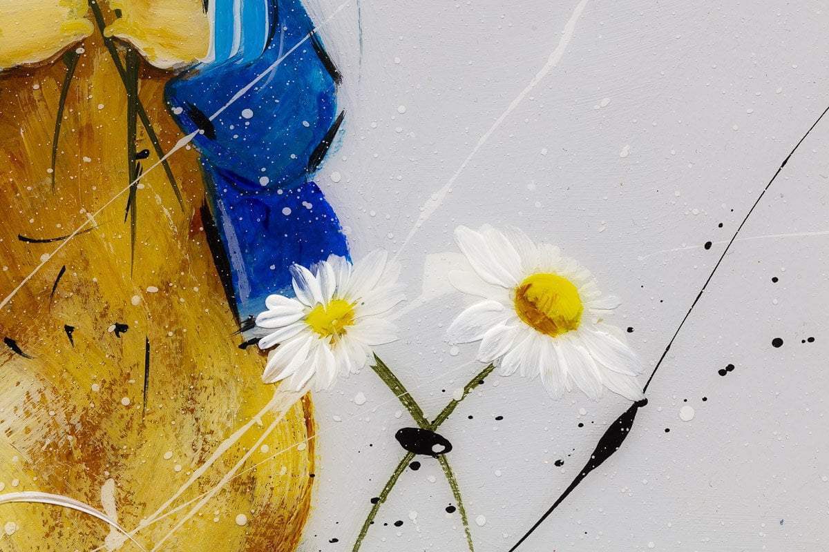 Peter Rabbit & Friends - SOLD by artist Rozanne Bell - Wyecliffe Galleries