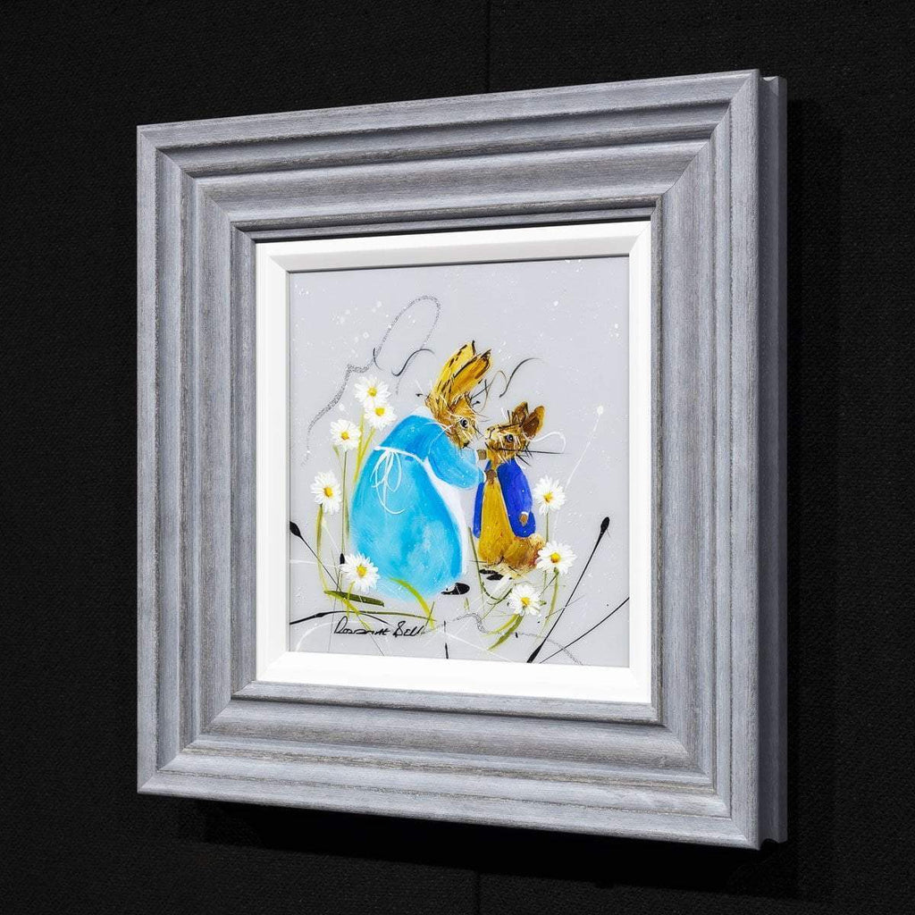 Peter Rabbit & Friends - SOLD by artist Rozanne Bell - Wyecliffe Galleries