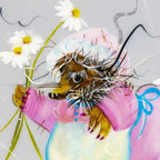 Peter Rabbit & Friends - SOLD by artist Rozanne Bell - Wyecliffe Galleries