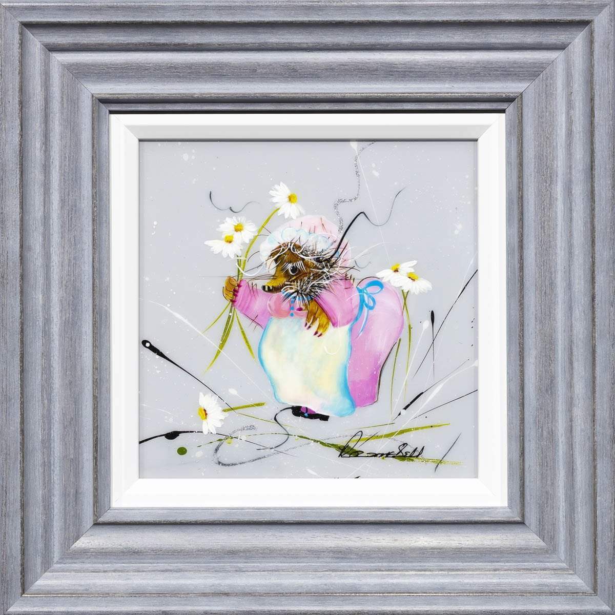 Peter Rabbit & Friends - SOLD by artist Rozanne Bell - Wyecliffe Galleries