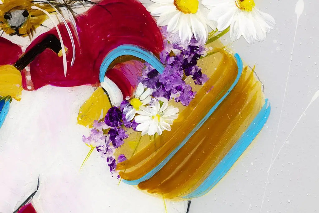 Peter Rabbit & Friends - SOLD by artist Rozanne Bell - Wyecliffe Galleries