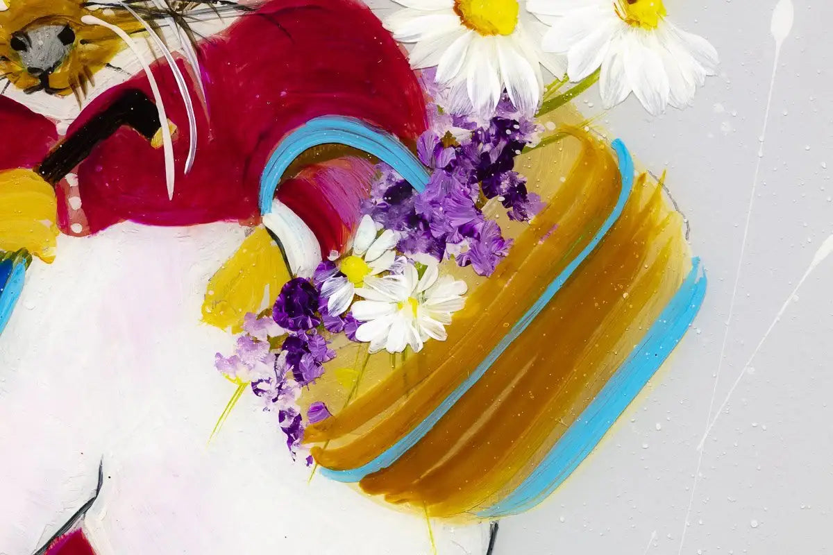 Peter Rabbit & Friends - SOLD by artist Rozanne Bell - Wyecliffe Galleries