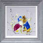 Peter Rabbit & Jemima I - Original - SOLD by artist Rozanne Bell - Wyecliffe Galleries